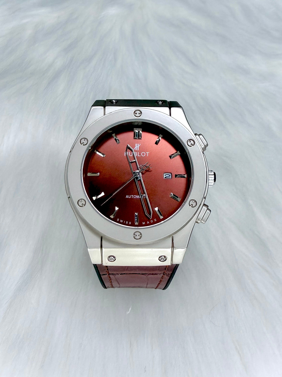 Hublot Classic Fusion Style Watch - 3 Hands Luxury Design