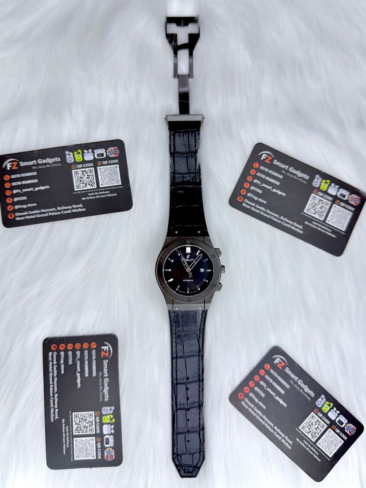 Hublot Classic Fusion Style Watch - 3 Hands Luxury Design