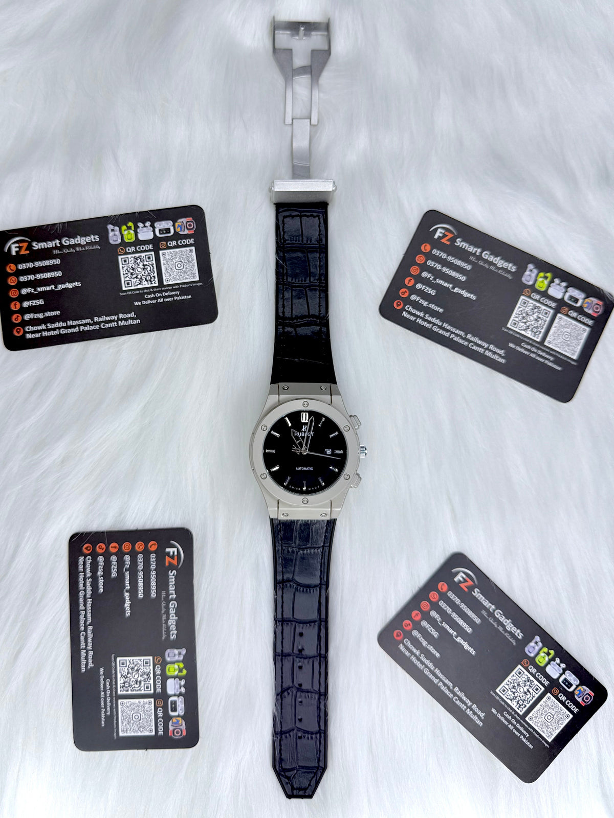 Hublot Classic Fusion Style Watch - 3 Hands Luxury Design