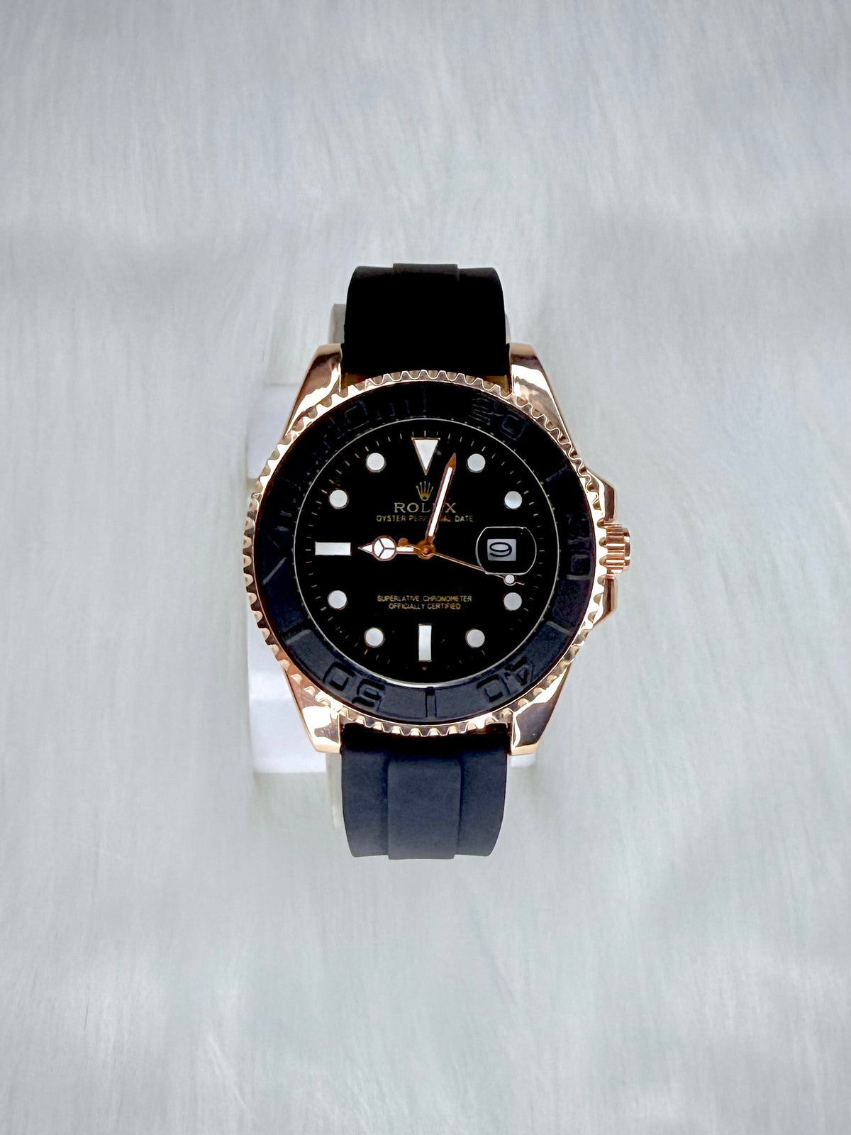 Rollie Yacht Master - Black & Gold Edition