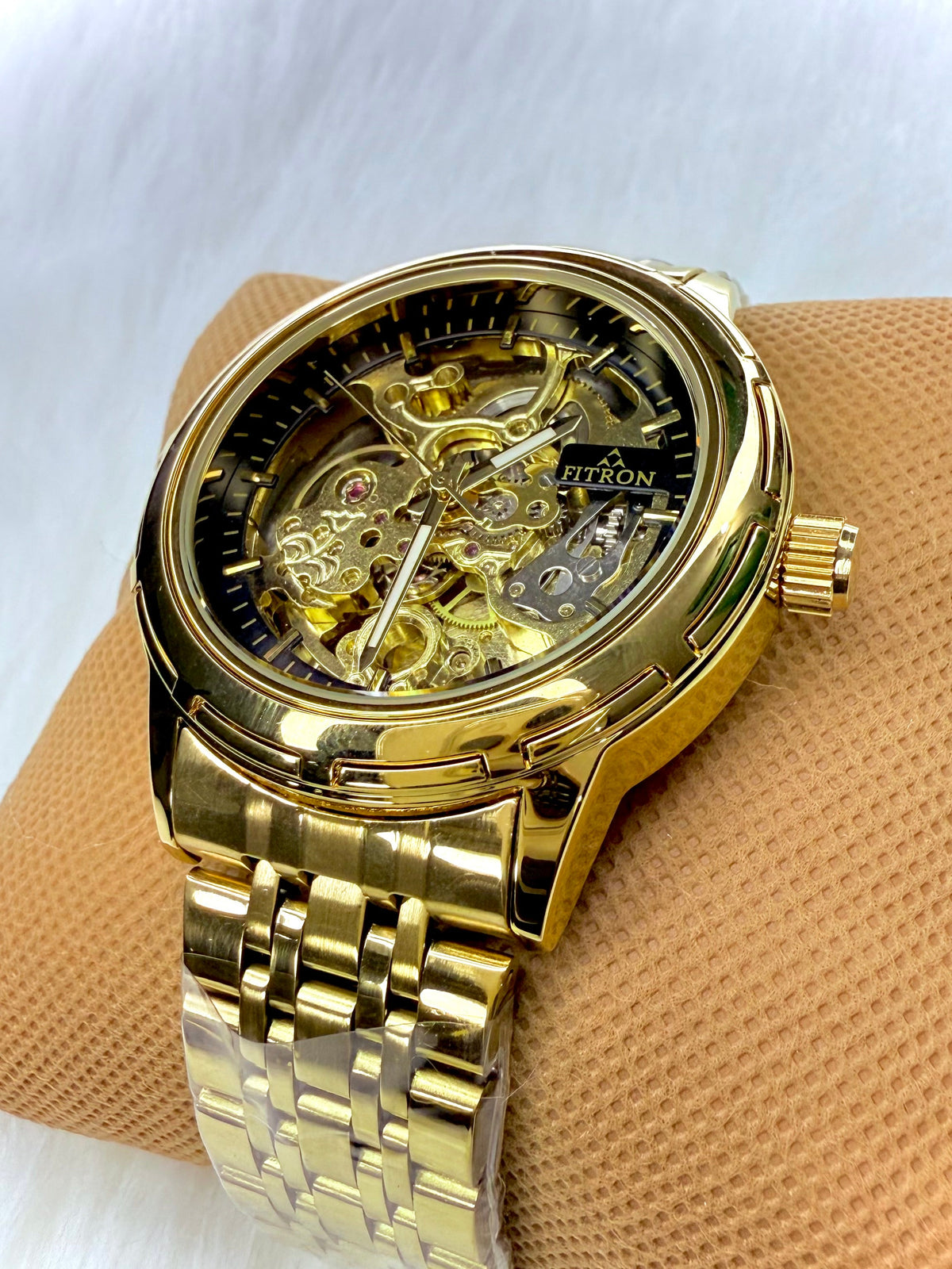 Fitron Skeleton Watch -  Automatic Mechanical Movement