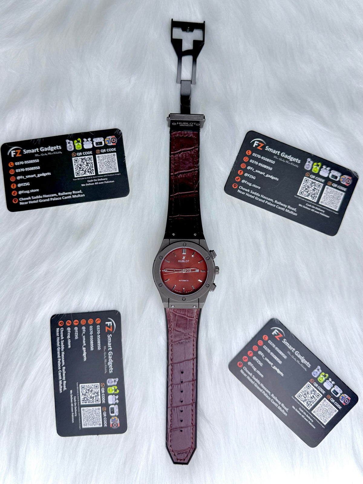 Hublot Classic Fusion Style Watch - 3 Hands Luxury Design