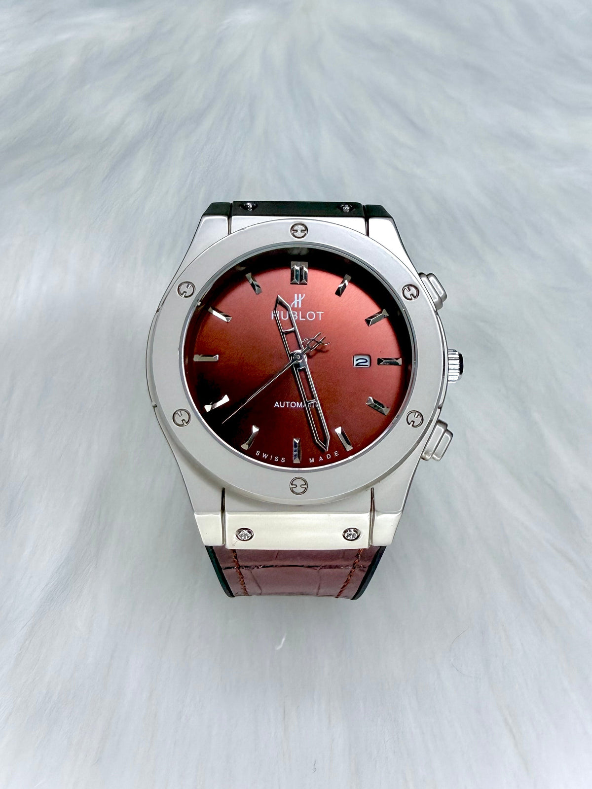Hublot Classic Fusion Style Watch - 3 Hands Luxury Design